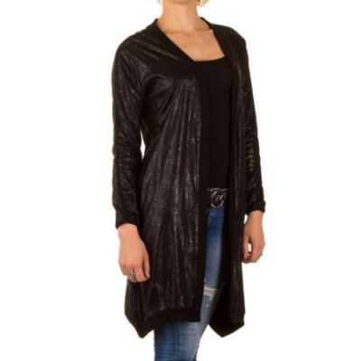 Cardigan Reptil. Svart