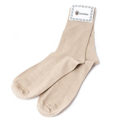 Rosenvinge Sockar Guldglitter