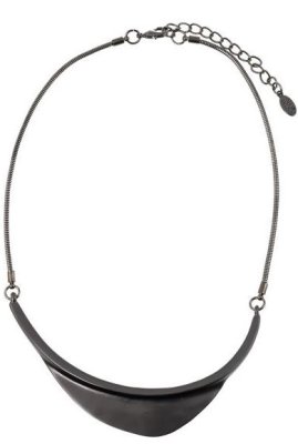 Halsband Mörkgrått Stål Lotta Design of Sweden
